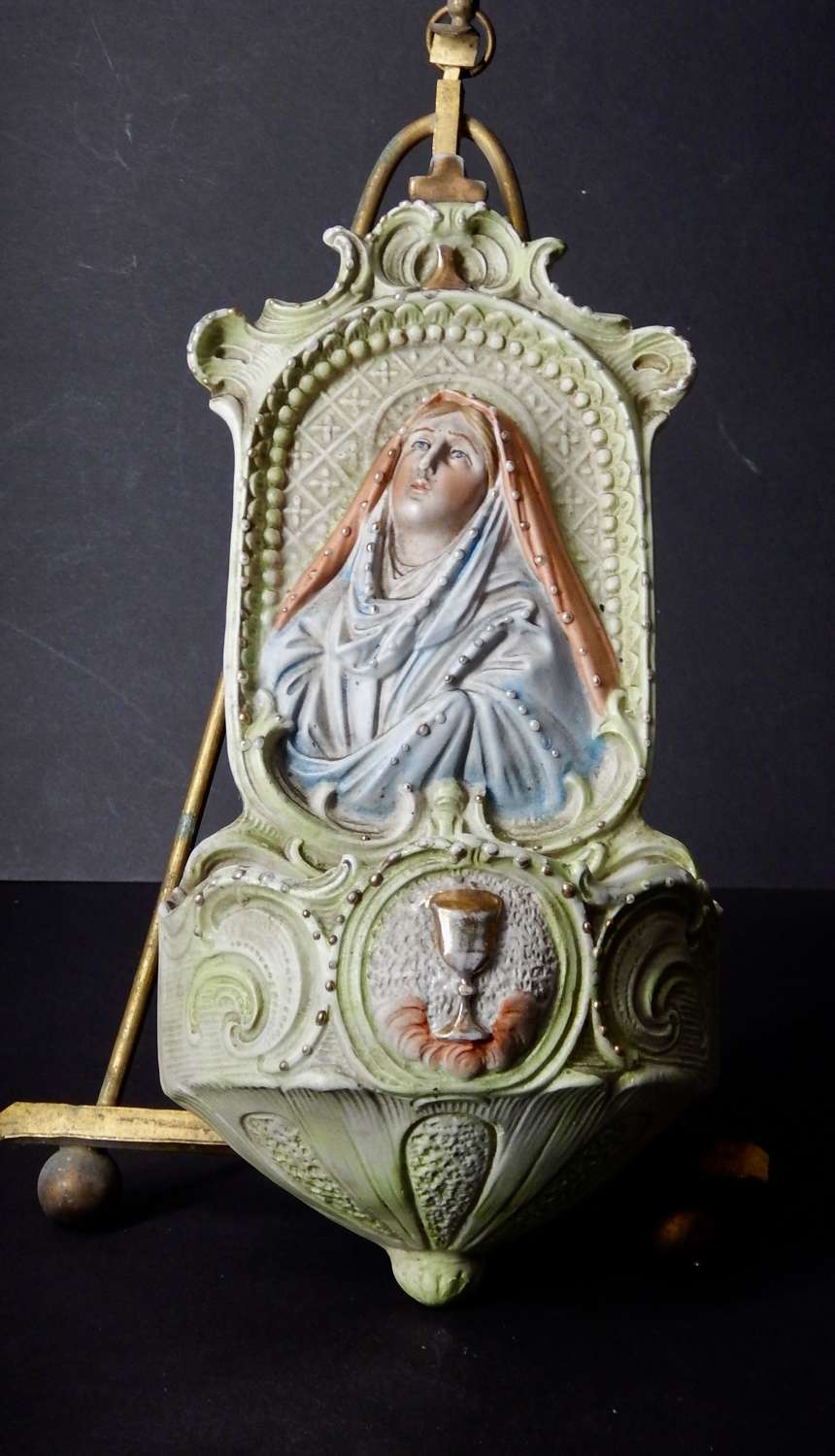 UNIQUE Antique Holy Water Font from Michael Collins' Family Home
