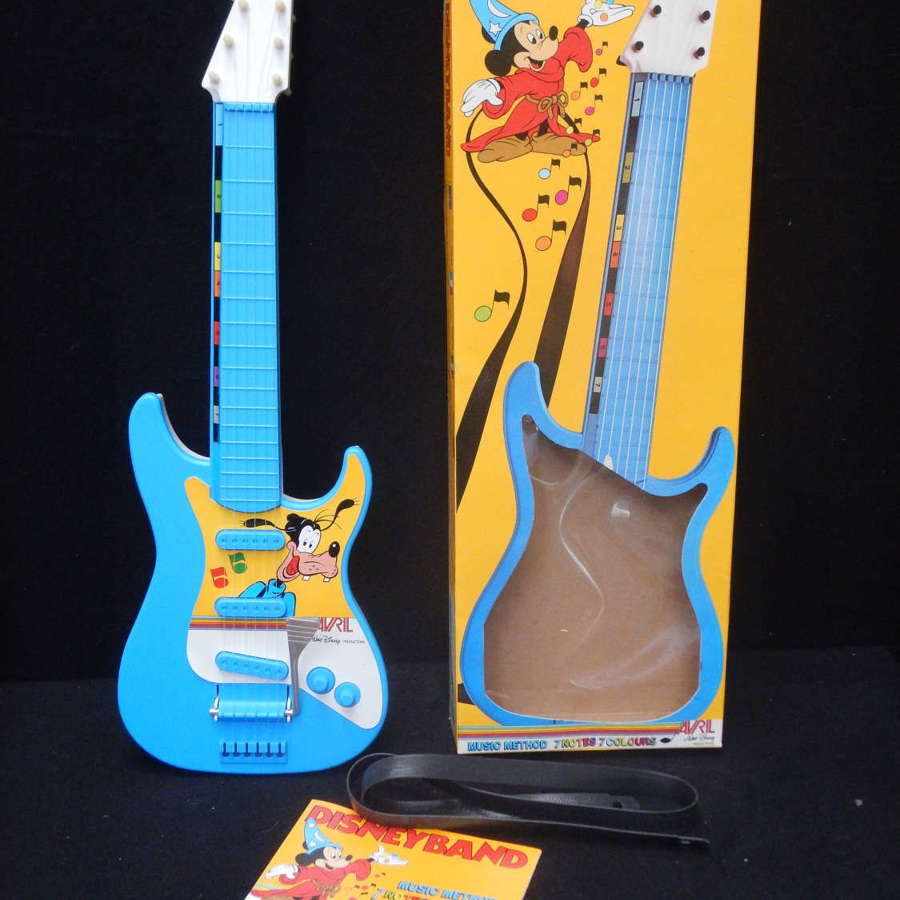 Special for Janne Vintage Toy Instrument: Disney Band Rock Guitar