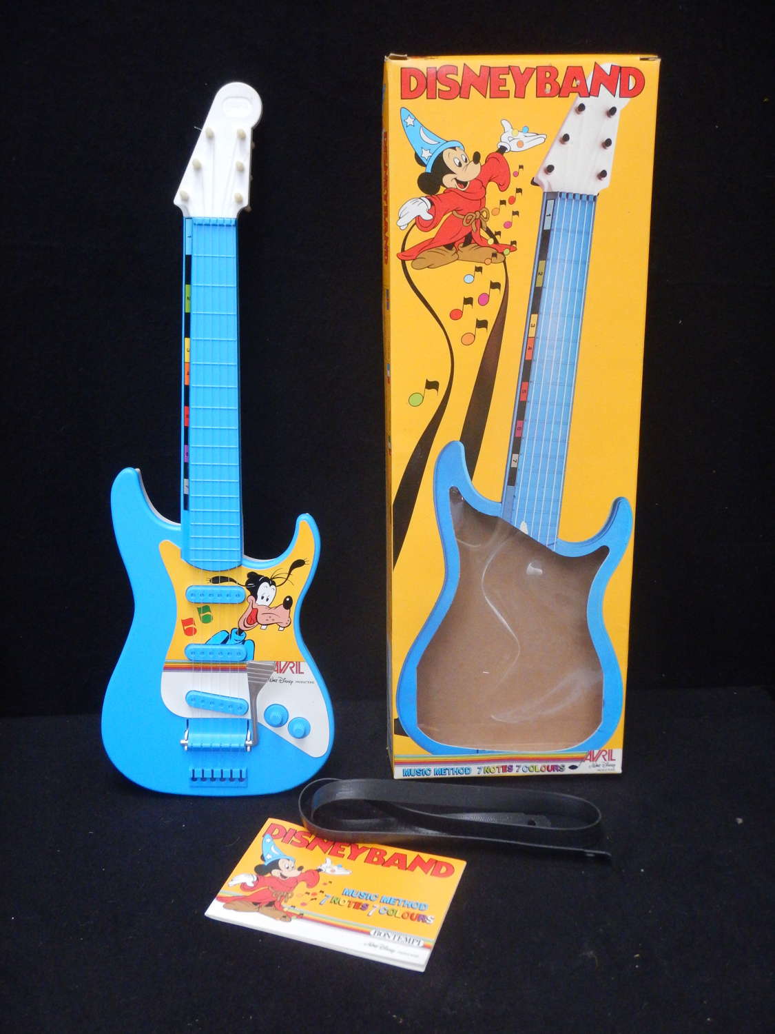 Special for Janne Vintage Toy Instrument: Disney Band Rock Guitar
