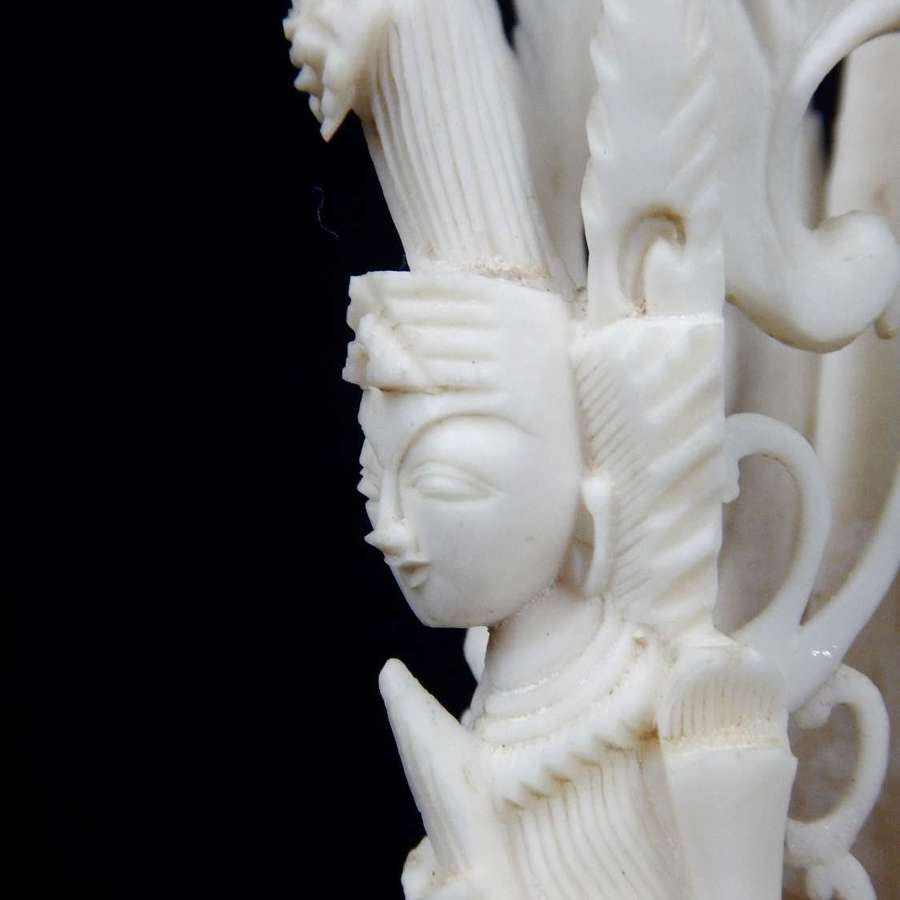Balinese Diety Garuda - SO RARE Exceptional, intricately carved Bone