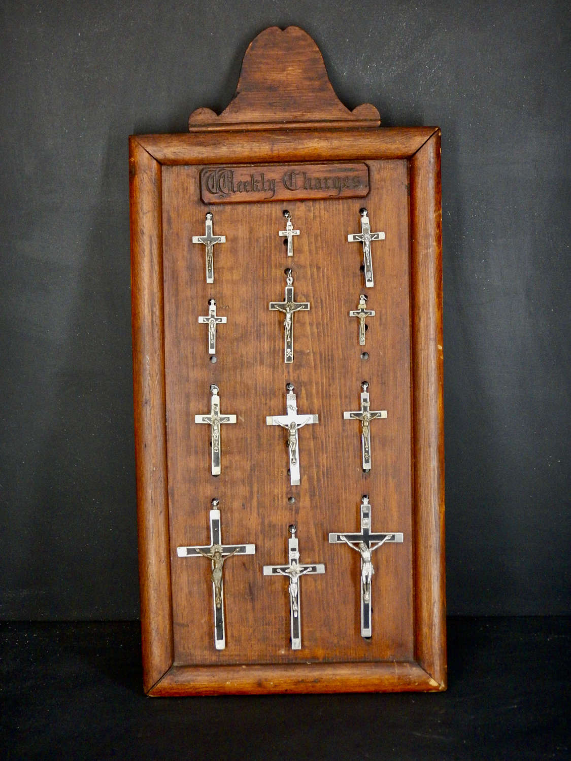 A Curated Collection of Unusual Antique French Ecclesiastical Crosses