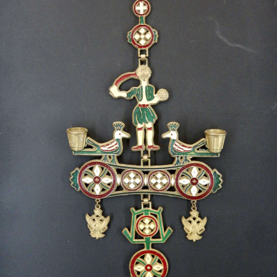 Hanging Byzantine Orthodox Cross - Greek Cross